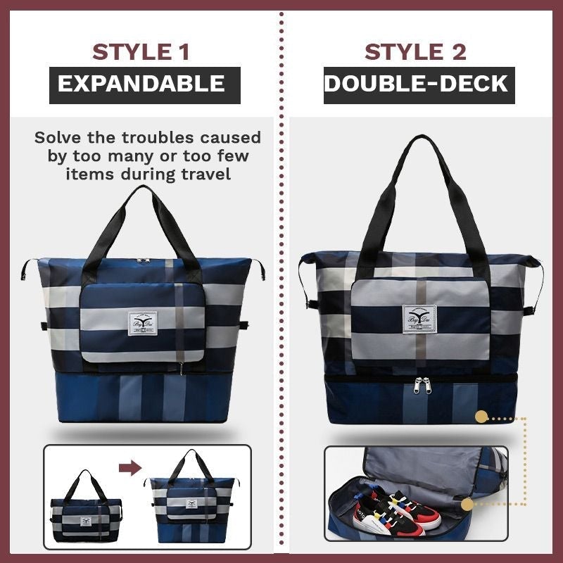 Foldable Dry/Wet Separation Travel Bag