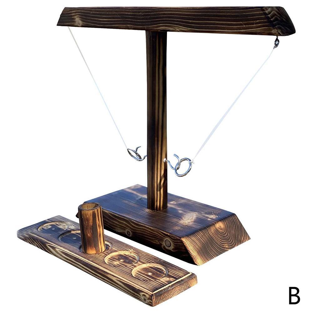 Wooden Ring Toss Game
