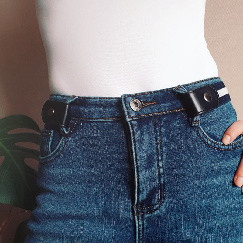 Buckle-free Invisible Elastic Waist Belts