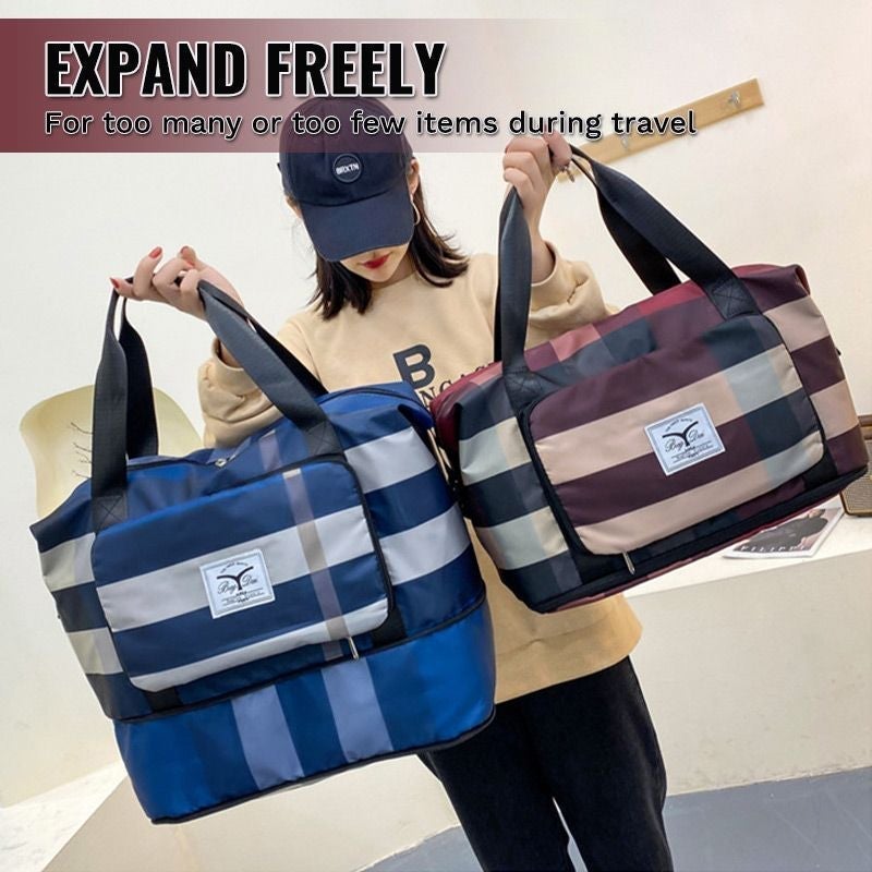 Foldable Dry/Wet Separation Travel Bag