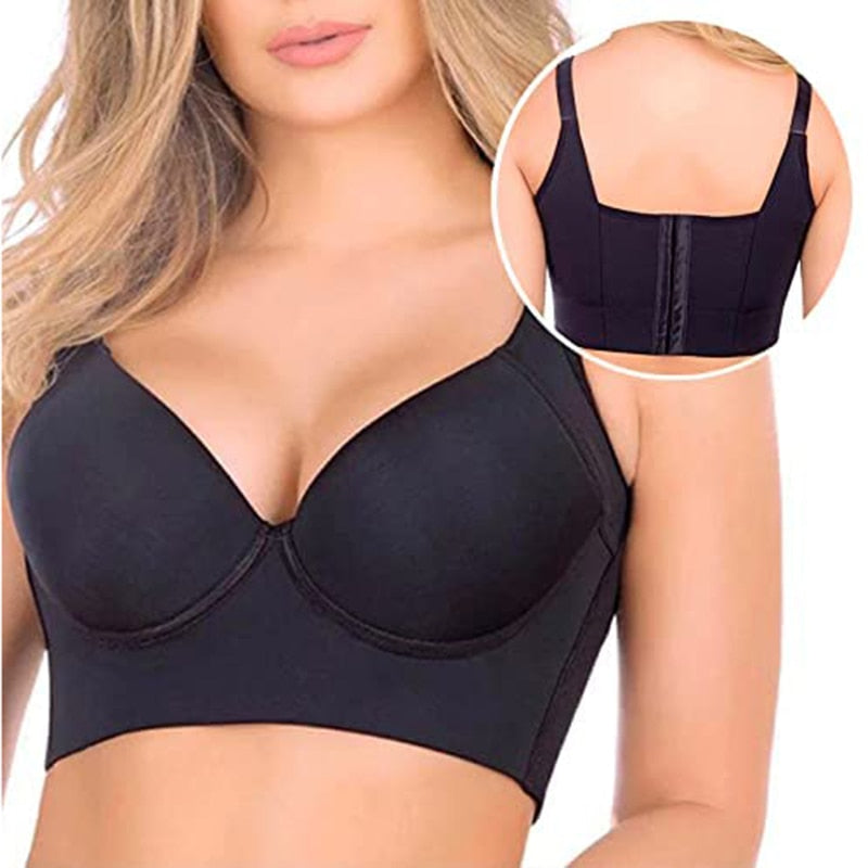 Fashion Deep Cup Bra | Bra With Shapewear Incorporated