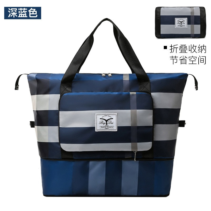 Foldable Dry/Wet Separation Travel Bag