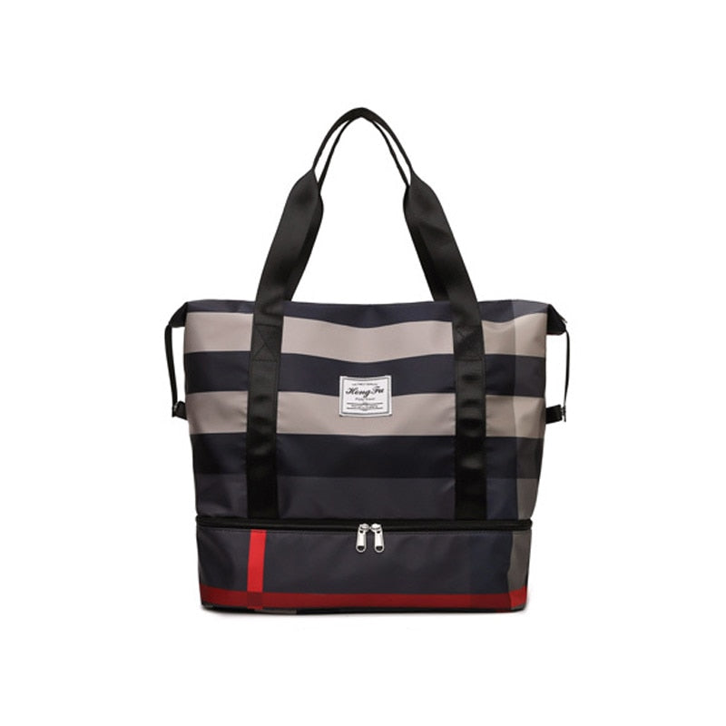Foldable Dry/Wet Separation Travel Bag