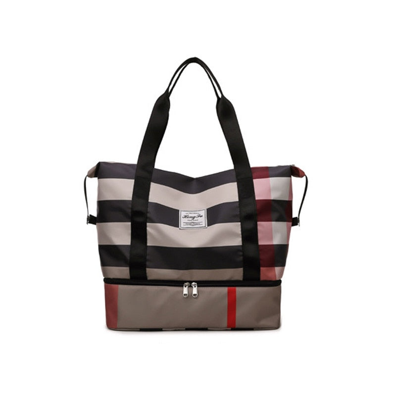 Foldable Dry/Wet Separation Travel Bag