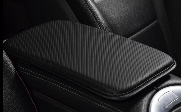 Car Carbon Fiber Armrest Box Protective Cover