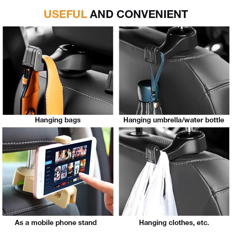 Multifunctional Car Hanger & Phone Holder