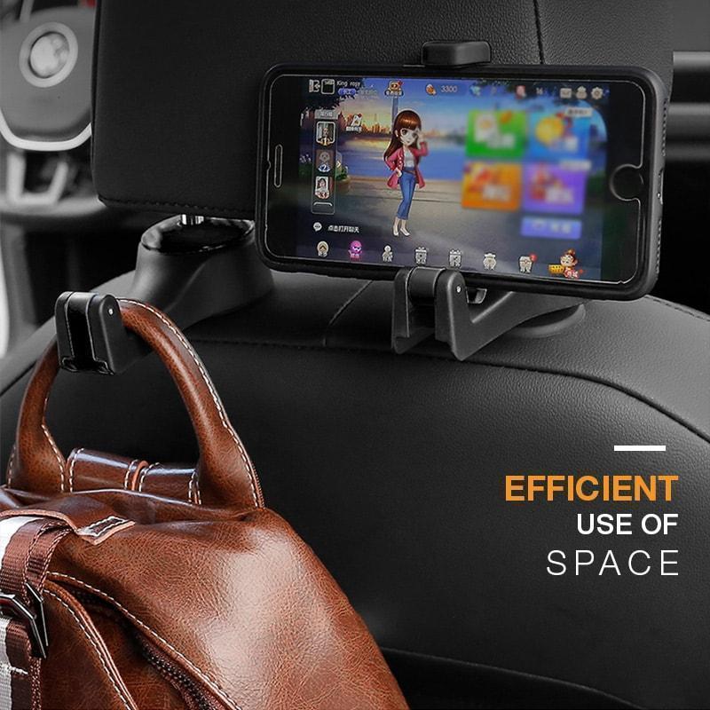 Multifunctional Car Hanger & Phone Holder