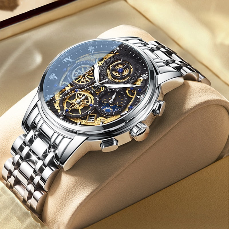 Men's Luxury Stainless Quartz Watch