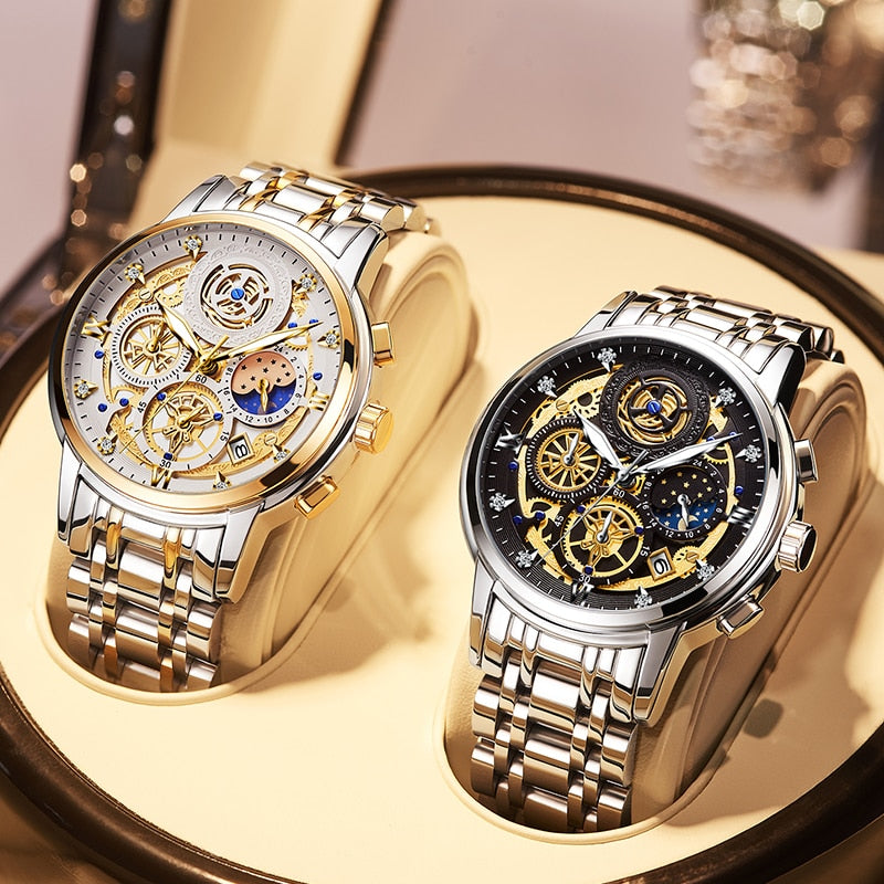 Men's Luxury Stainless Quartz Watch