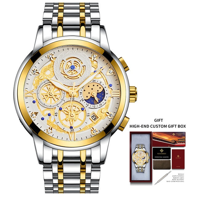 Men's Luxury Stainless Quartz Watch