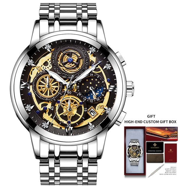 Men's Luxury Stainless Quartz Watch