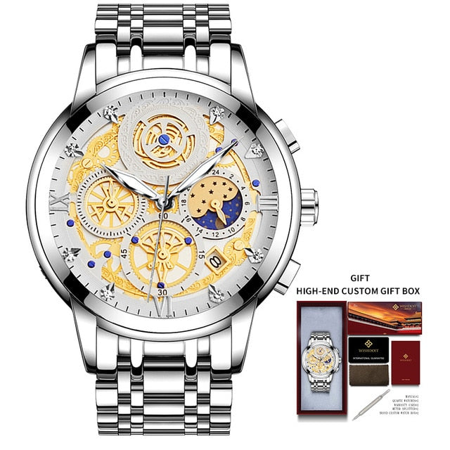 Men's Luxury Stainless Quartz Watch
