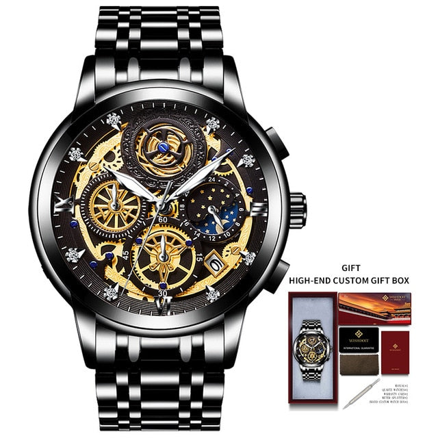 Men's Luxury Stainless Quartz Watch
