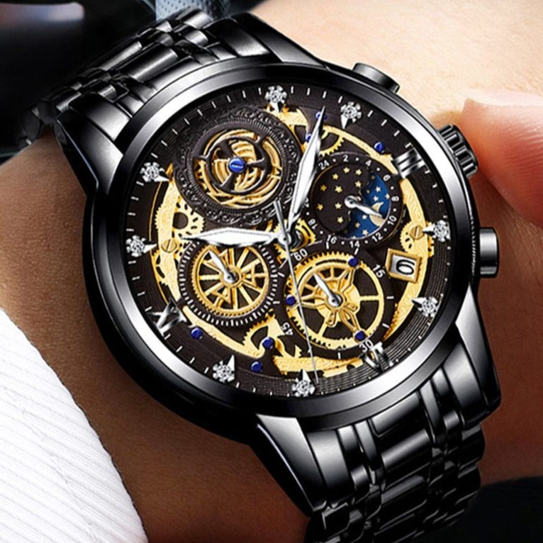 Men's Luxury Stainless Quartz Watch