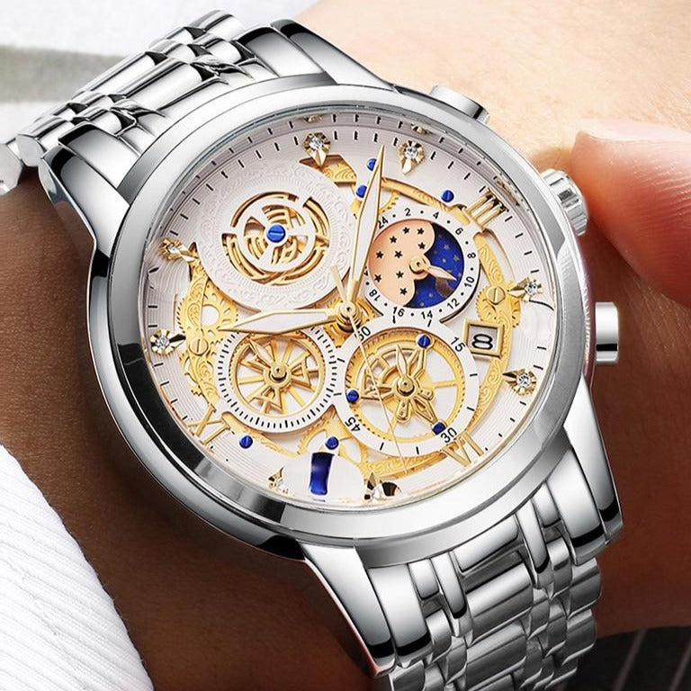 Men's Luxury Stainless Quartz Watch