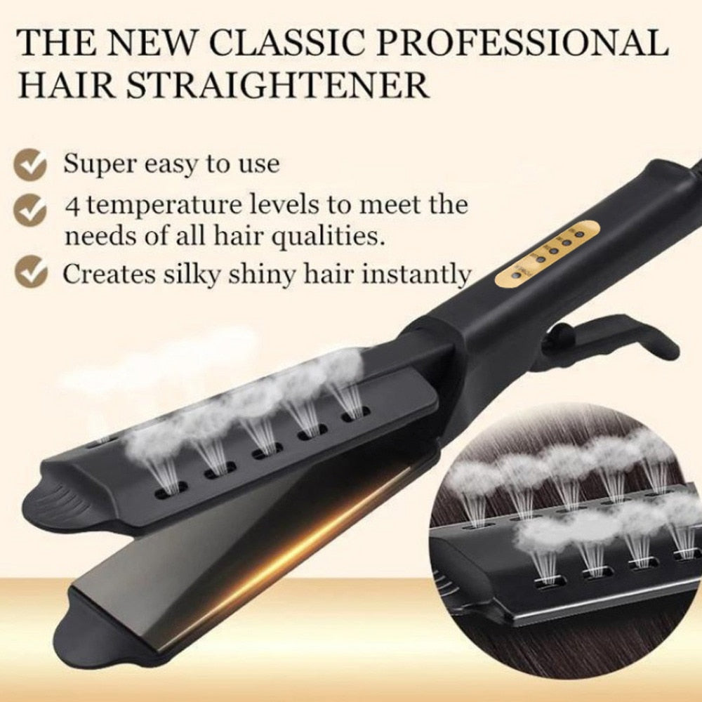 Professional Ceramic Tourmaline Ionic Flat Iron Hair Straightener