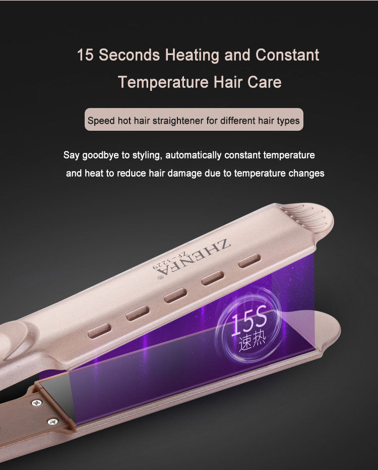 Professional Ceramic Tourmaline Ionic Flat Iron Hair Straightener