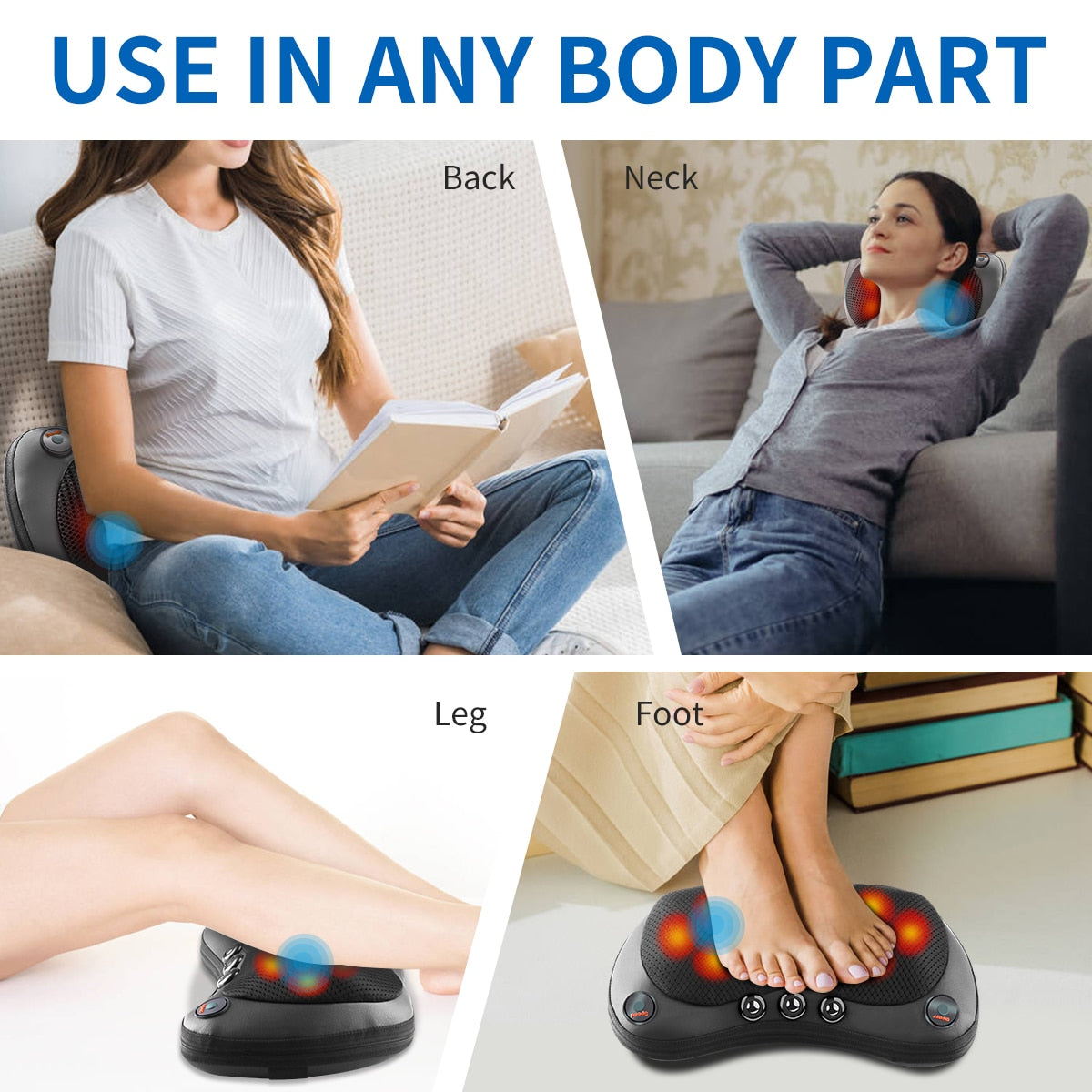 Pillow Massager Whith Heat