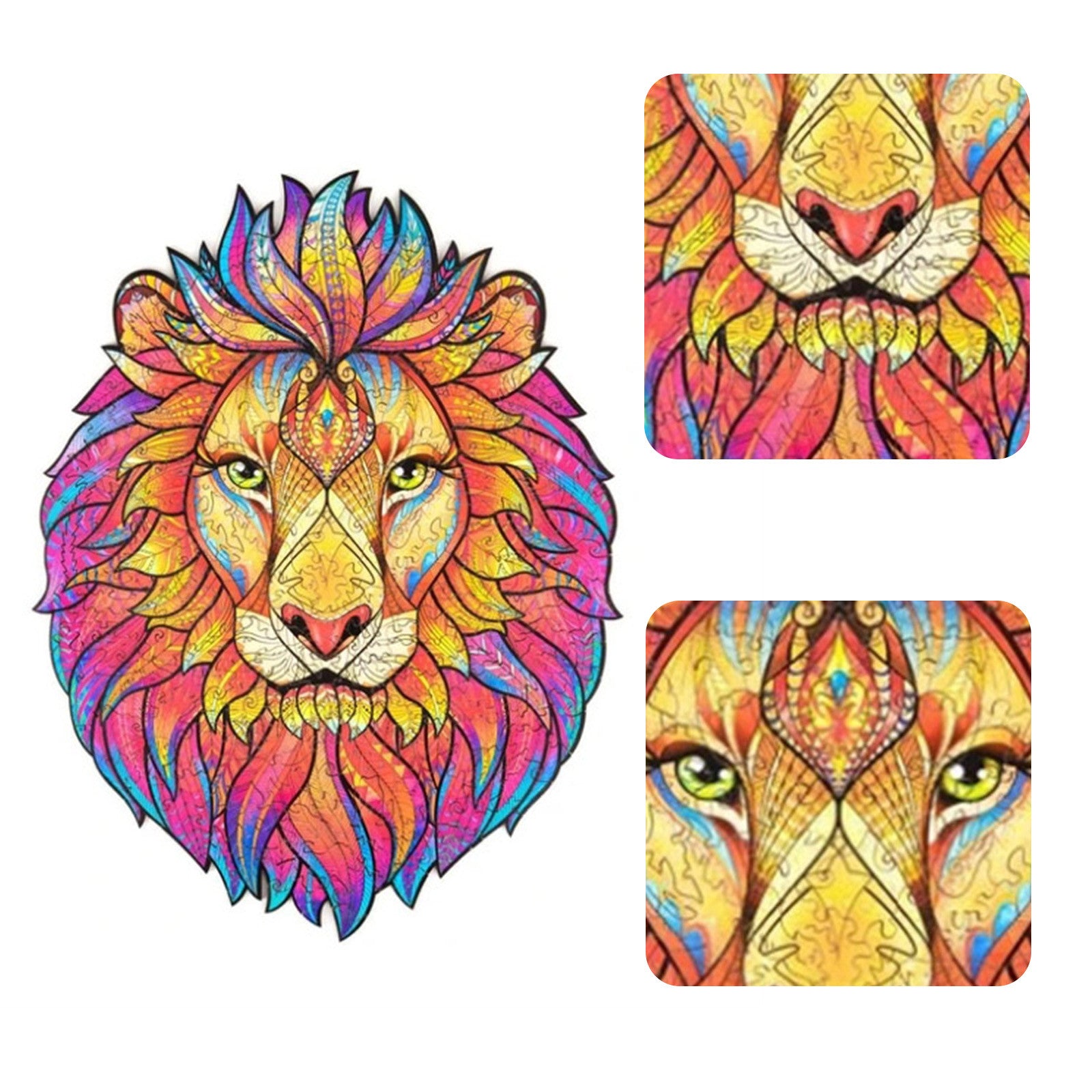 3D Jigsaw Wooden Puzzles (Animal pcs)