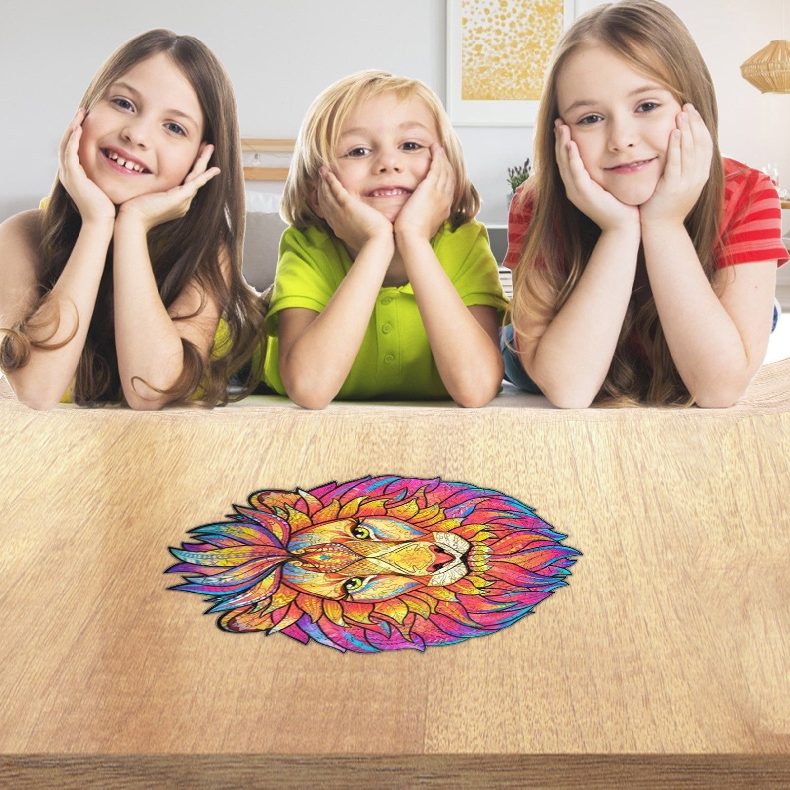 3D Jigsaw Wooden Puzzles (Animal pcs)