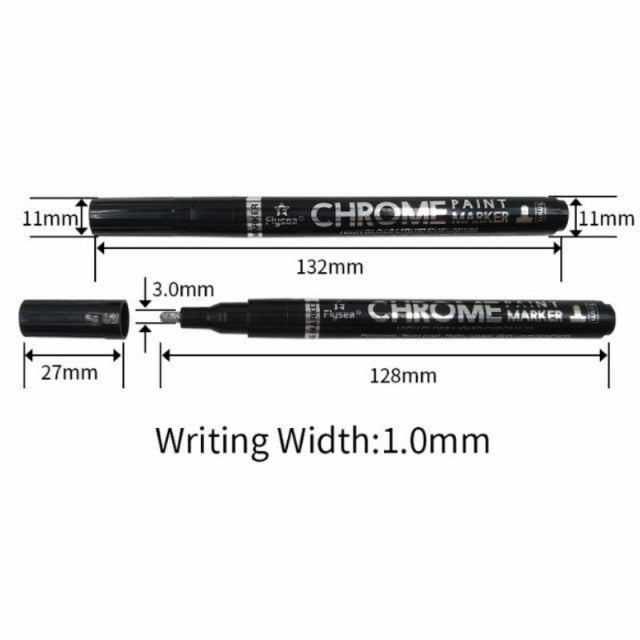 Silver Mirror Marker