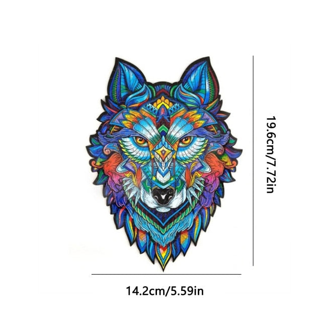3D Jigsaw Wooden Puzzles (Animal pcs)