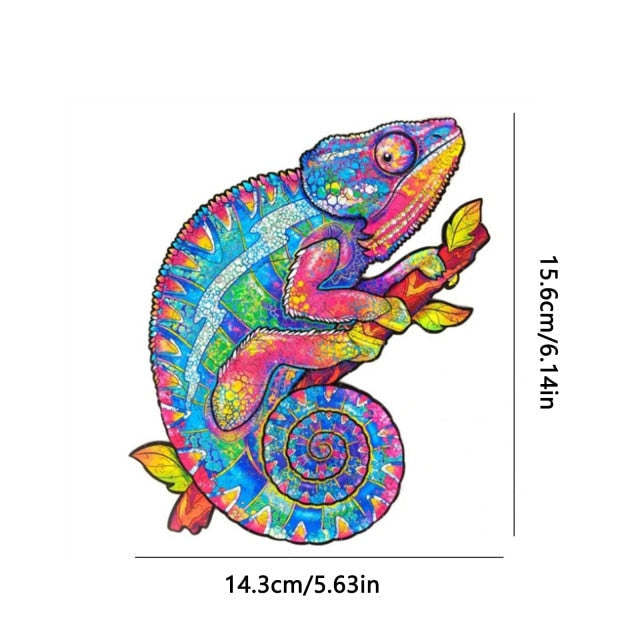 3D Jigsaw Wooden Puzzles (Animal pcs)