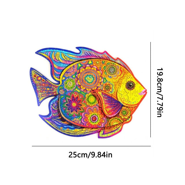 3D Jigsaw Wooden Puzzles (Animal pcs)