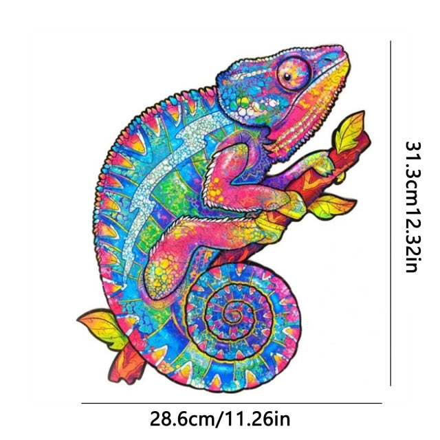 3D Jigsaw Wooden Puzzles (Animal pcs)