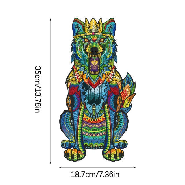 3D Jigsaw Wooden Puzzles (Animal pcs)