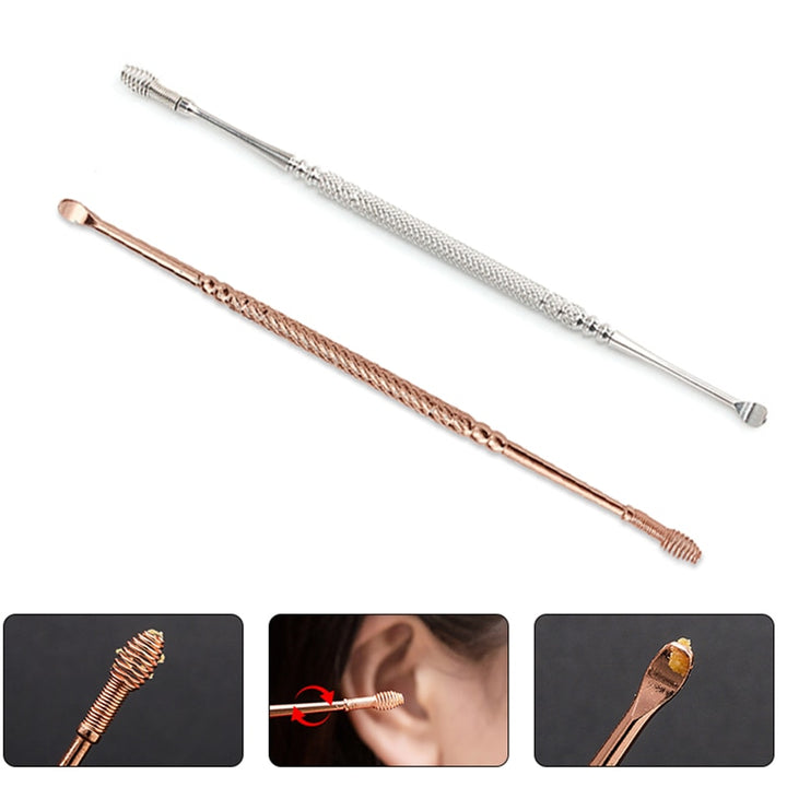 Dual Head Spring Ear Cleaner