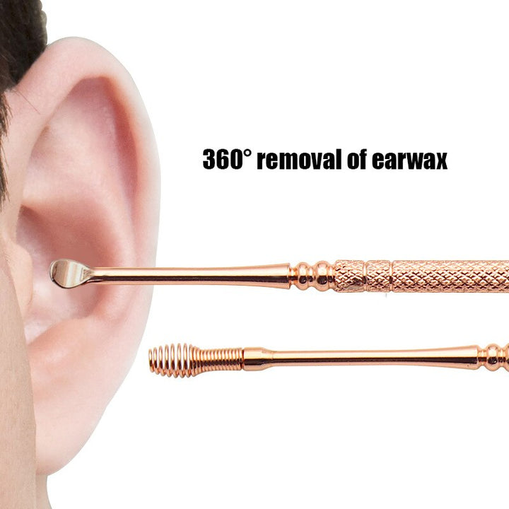 Dual Head Spring Ear Cleaner