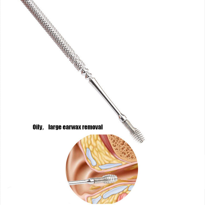 Dual Head Spring Ear Cleaner