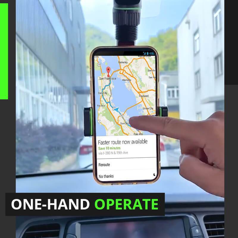 Rearview Mirror Car Phone Holder