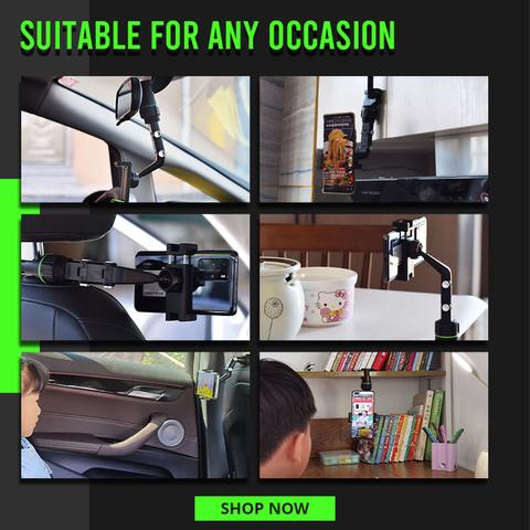 Rearview Mirror Car Phone Holder